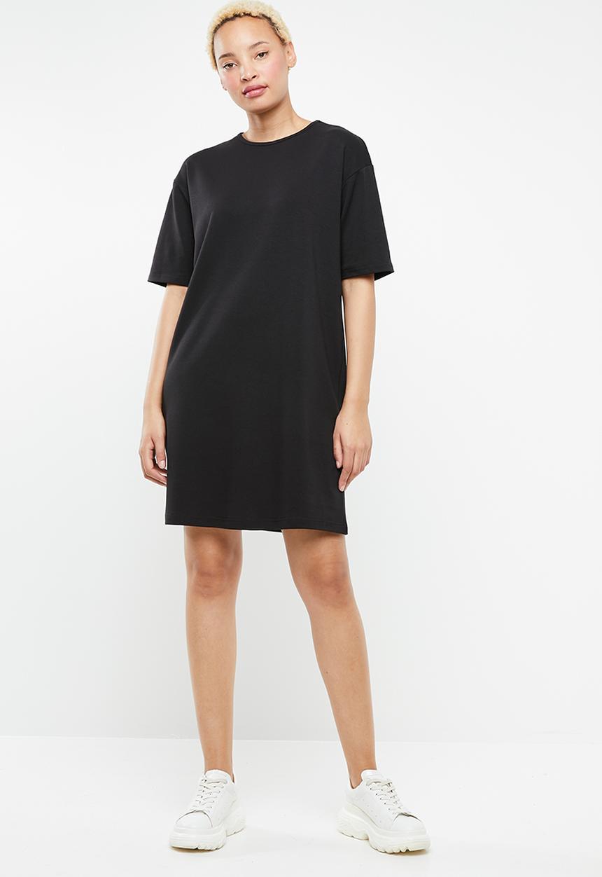 c(inch) - T-shirt dress - black