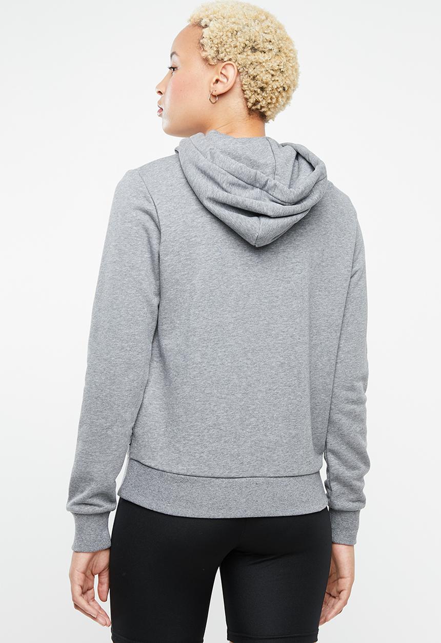 Converse - In bloom print hoodie - grey