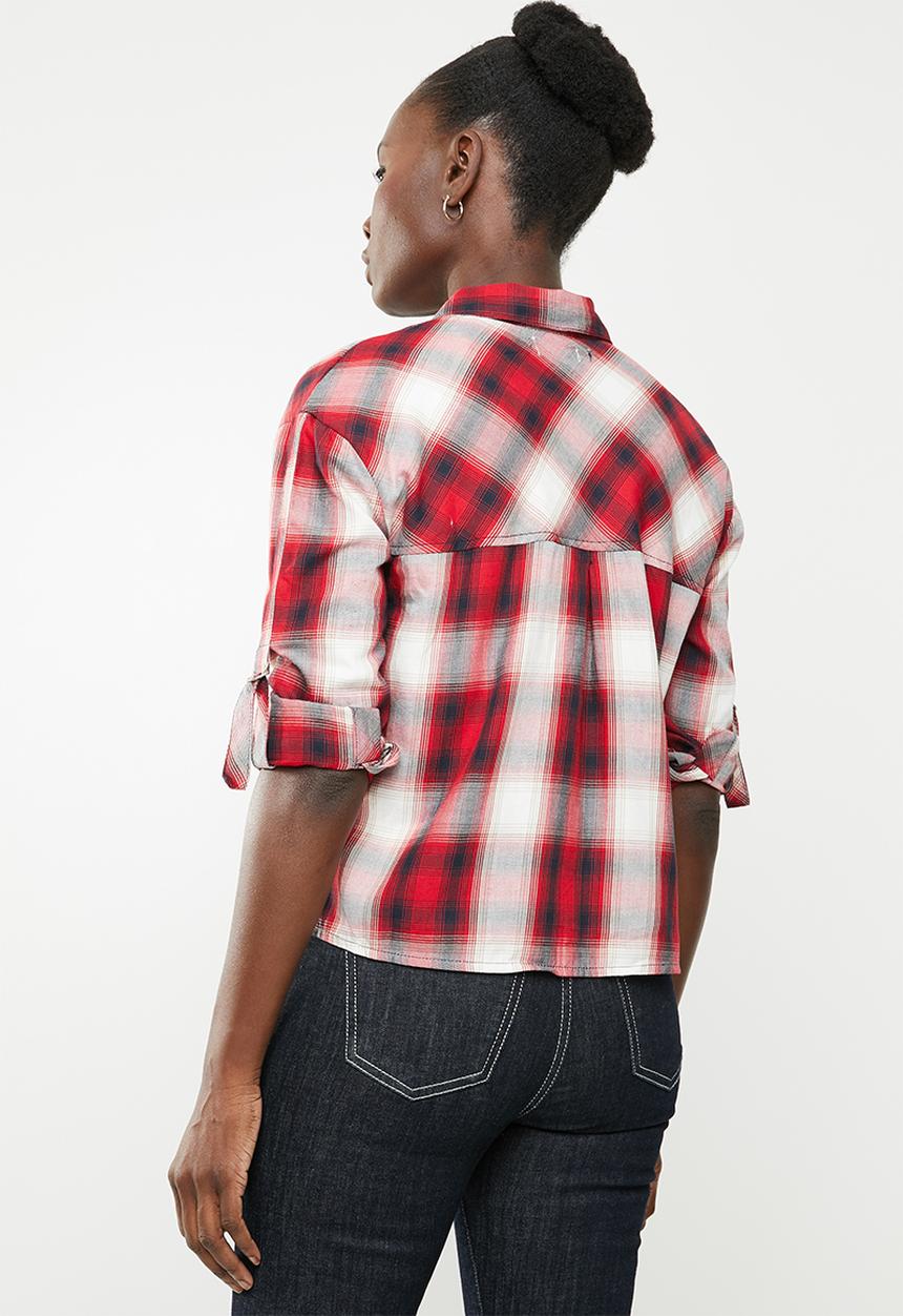 edit - Button down shirt - multi
