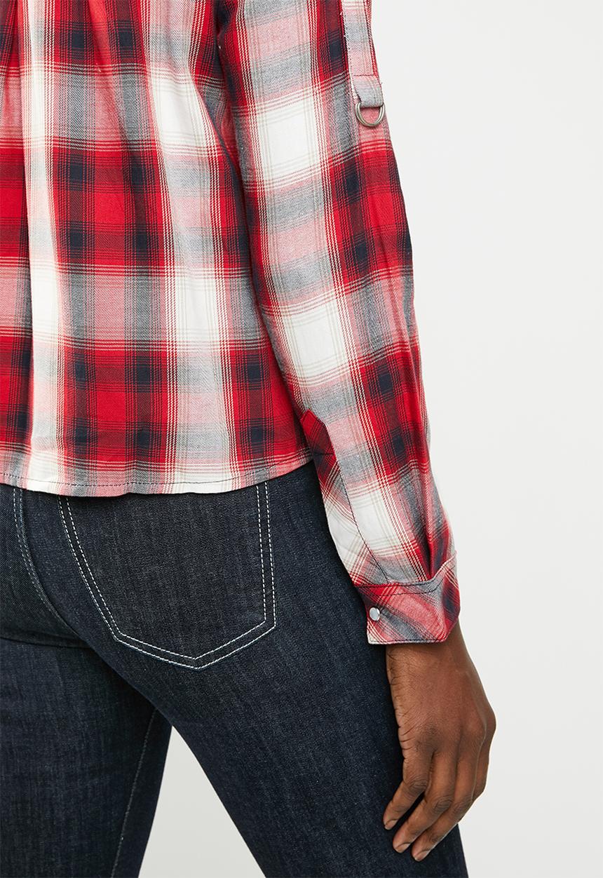 edit - Button down shirt - multi