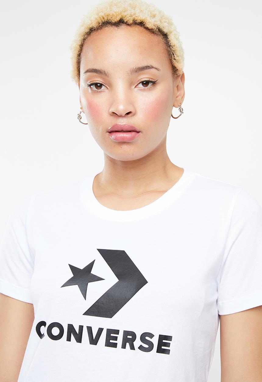 Converse - Star chevron core tee - white