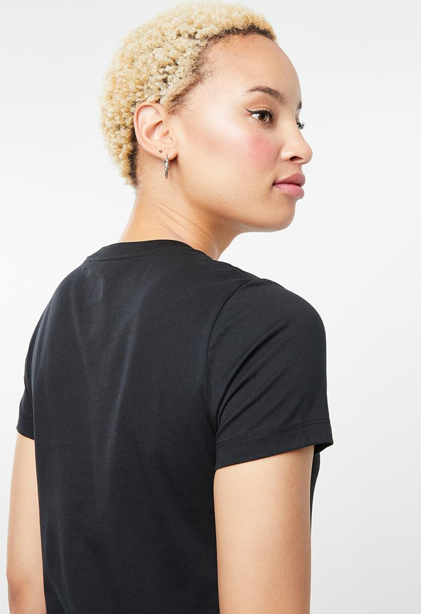 Converse - Converse ombre crew tee - black