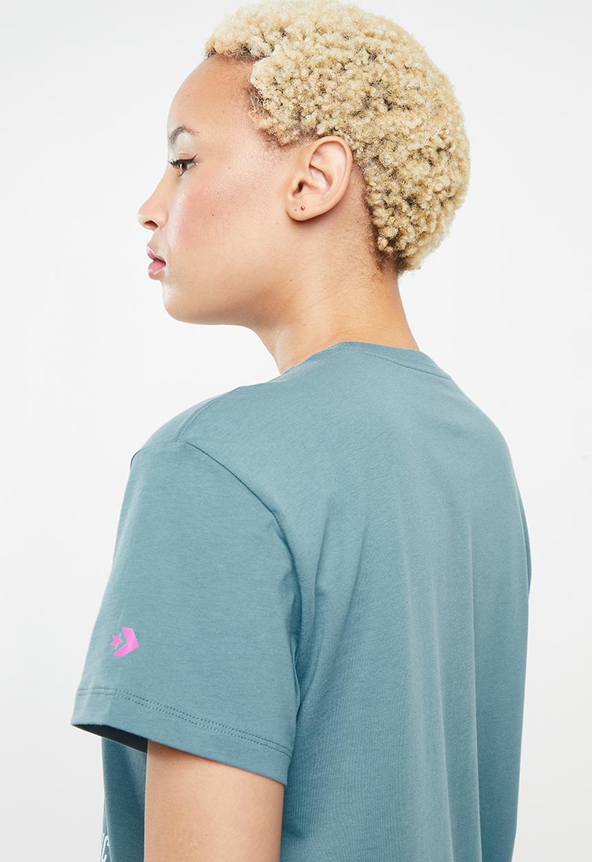 Converse - Star chevron remix tee - blue