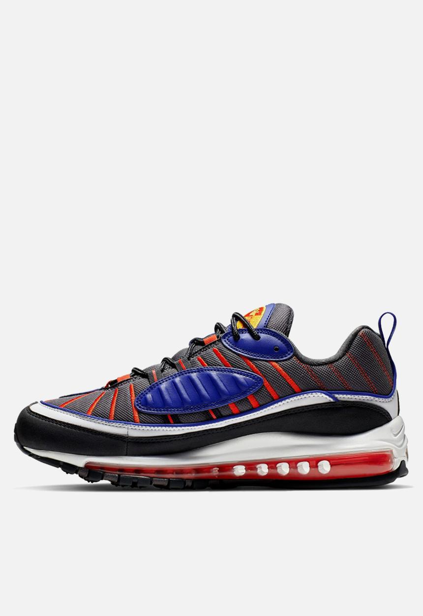 Nike - Air Max 98 - gunsmoke/team orange-laser orange-white
