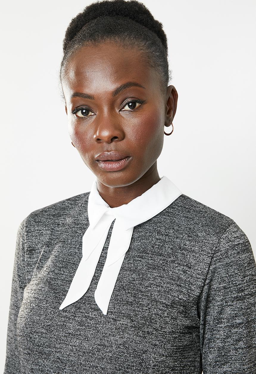 edit - Combo top - grey & white