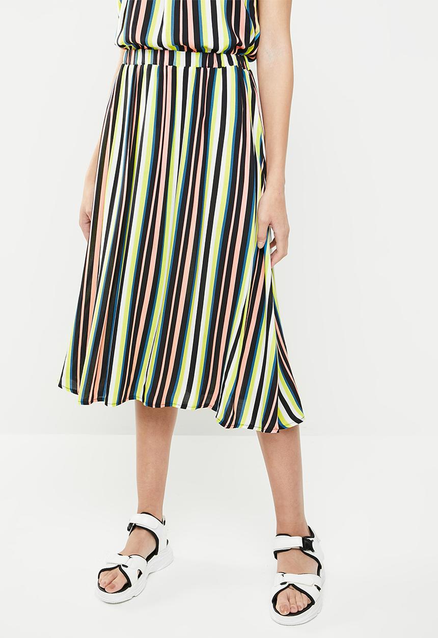 STYLE REPUBLIC - Gauged skirt - multi