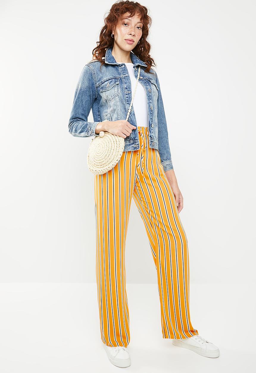 STYLE REPUBLIC - Highwaisted wide leg pants - multi