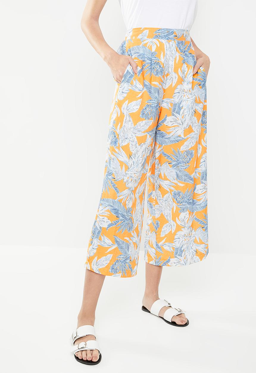 STYLE REPUBLIC - Box pleat culotte - multi