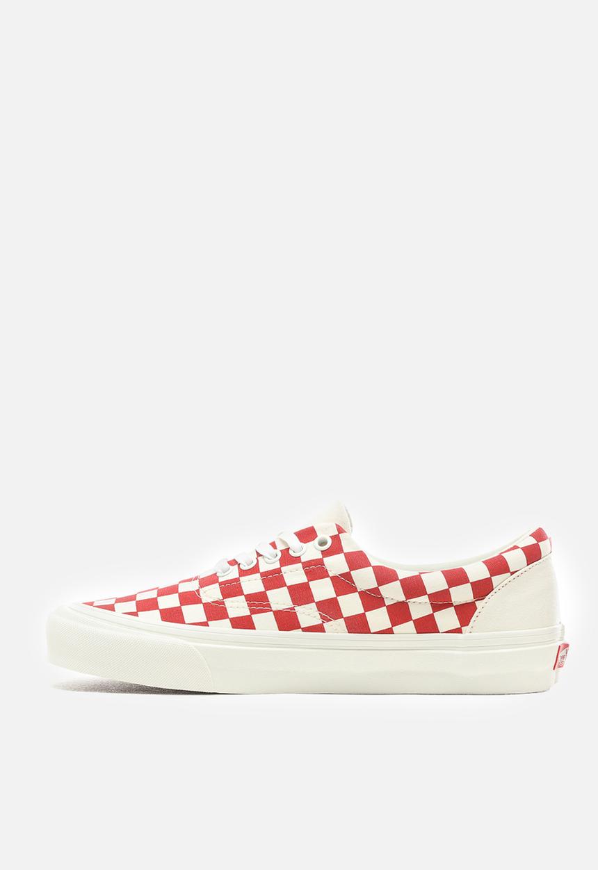 Vans - Vans UA Era CRFT - (Podium) checkerboard/racing red