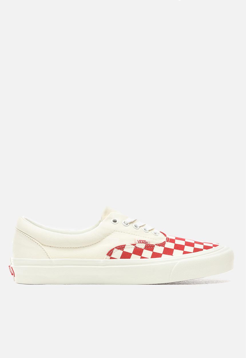 Vans - Vans UA Era CRFT - (Podium) checkerboard/racing red