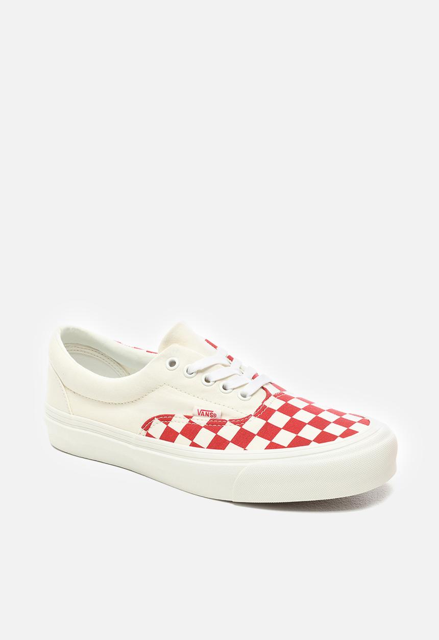 Vans - Vans UA Era CRFT - (Podium) checkerboard/racing red