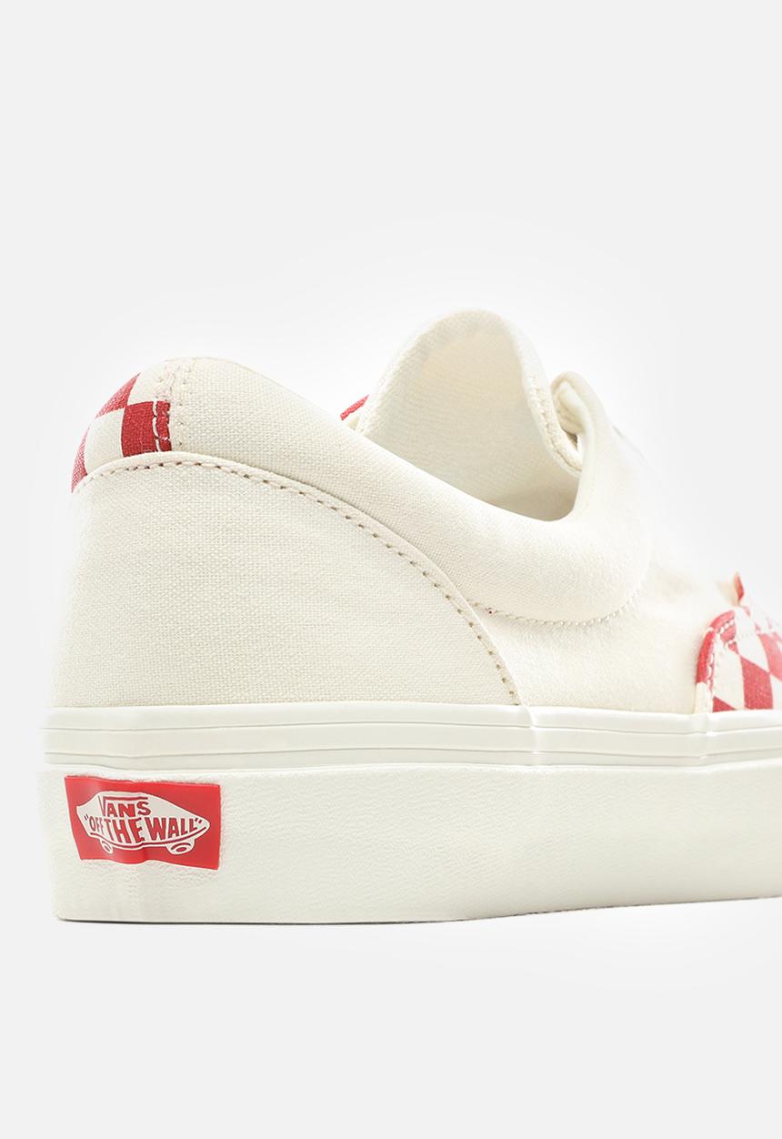 Vans - Vans UA Era CRFT - (Podium) checkerboard/racing red