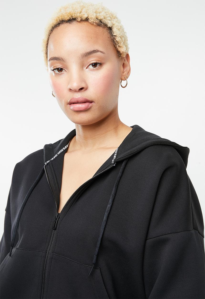 adidas Performance - MH 3 stipes dk hoodie - black