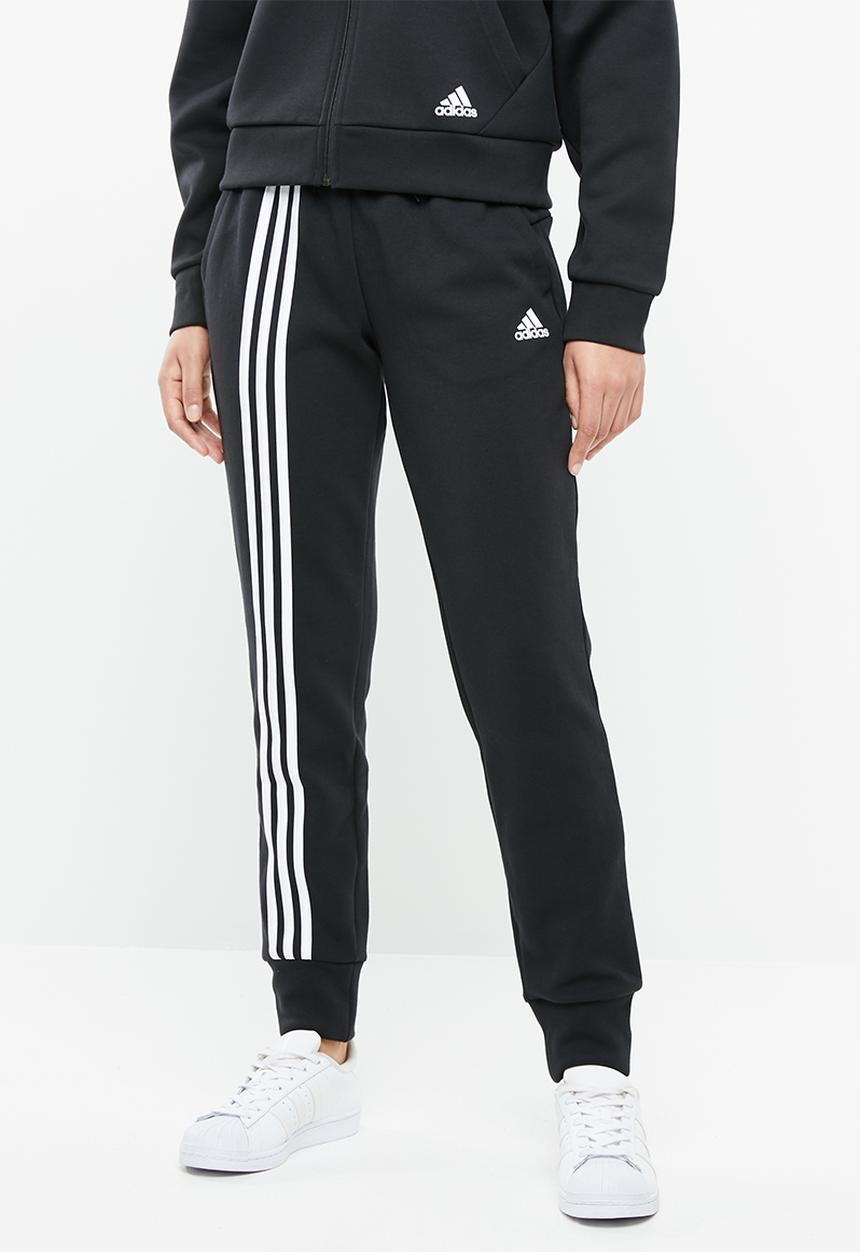 adidas Performance - MH 3 stripes dk pants - black & white