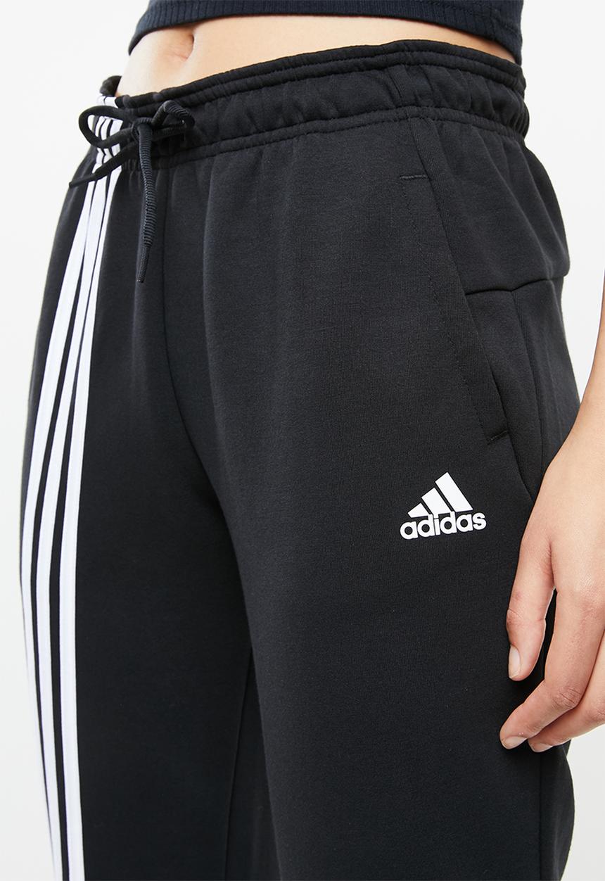 adidas Performance - MH 3 stripes dk pants - black & white