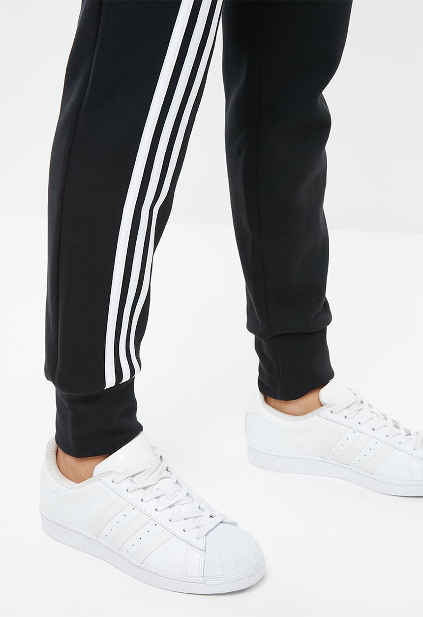 adidas Performance - MH 3 stripes dk pants - black & white
