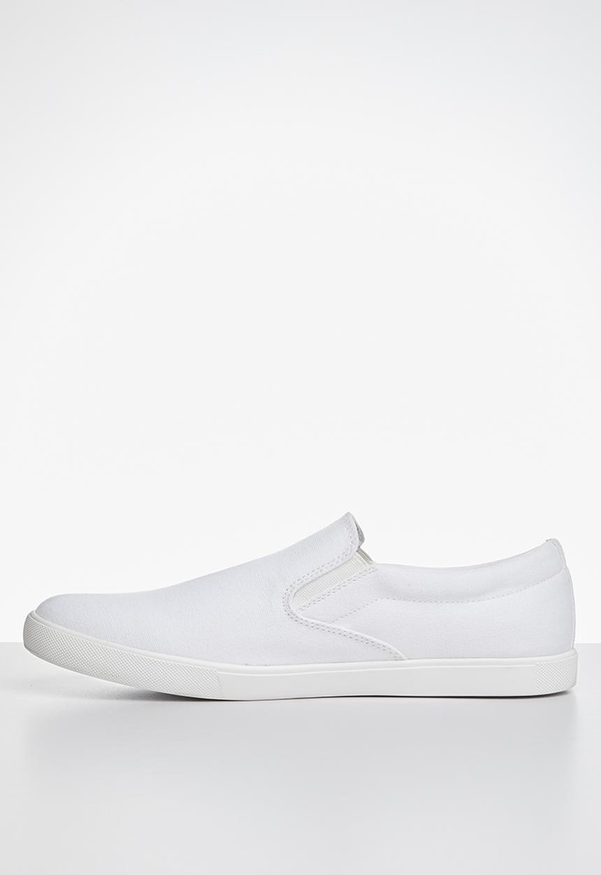 Jack & Jones - Rowden canvas slip - white 