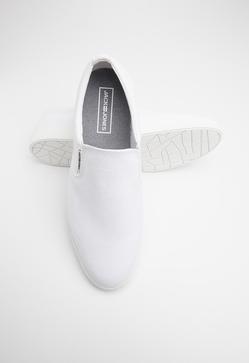Jack & Jones - Rowden canvas slip - white 