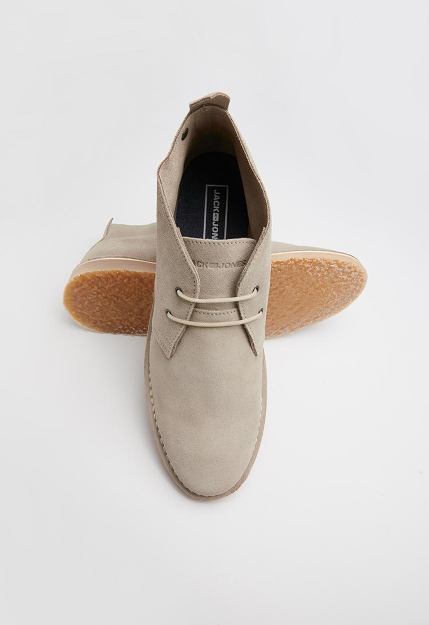 Jack & Jones - Jfwgobi suede - beige 