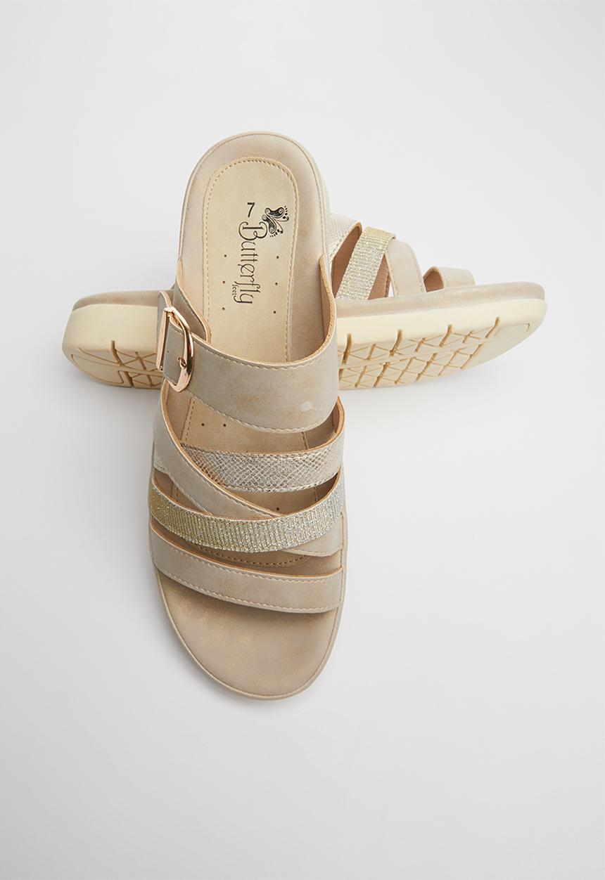 Butterfly Feet - Alyssa sandal - beige