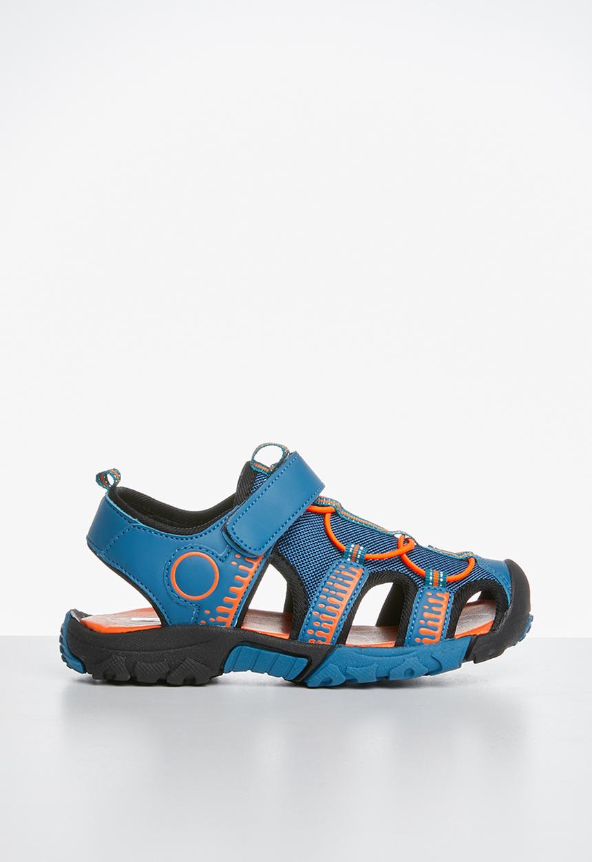 Pop Candy - Cage sandal - blue & orange