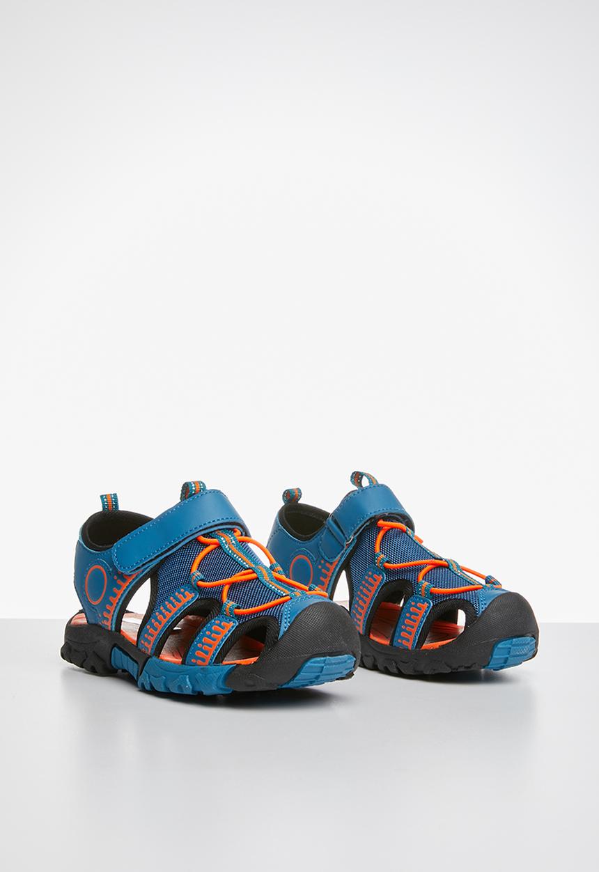 Pop Candy - Cage sandal - blue & orange