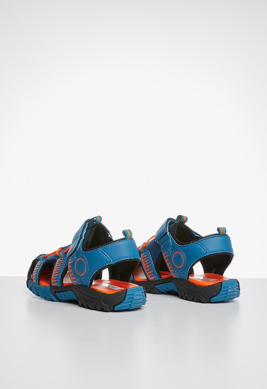 Pop Candy - Cage sandal - blue & orange