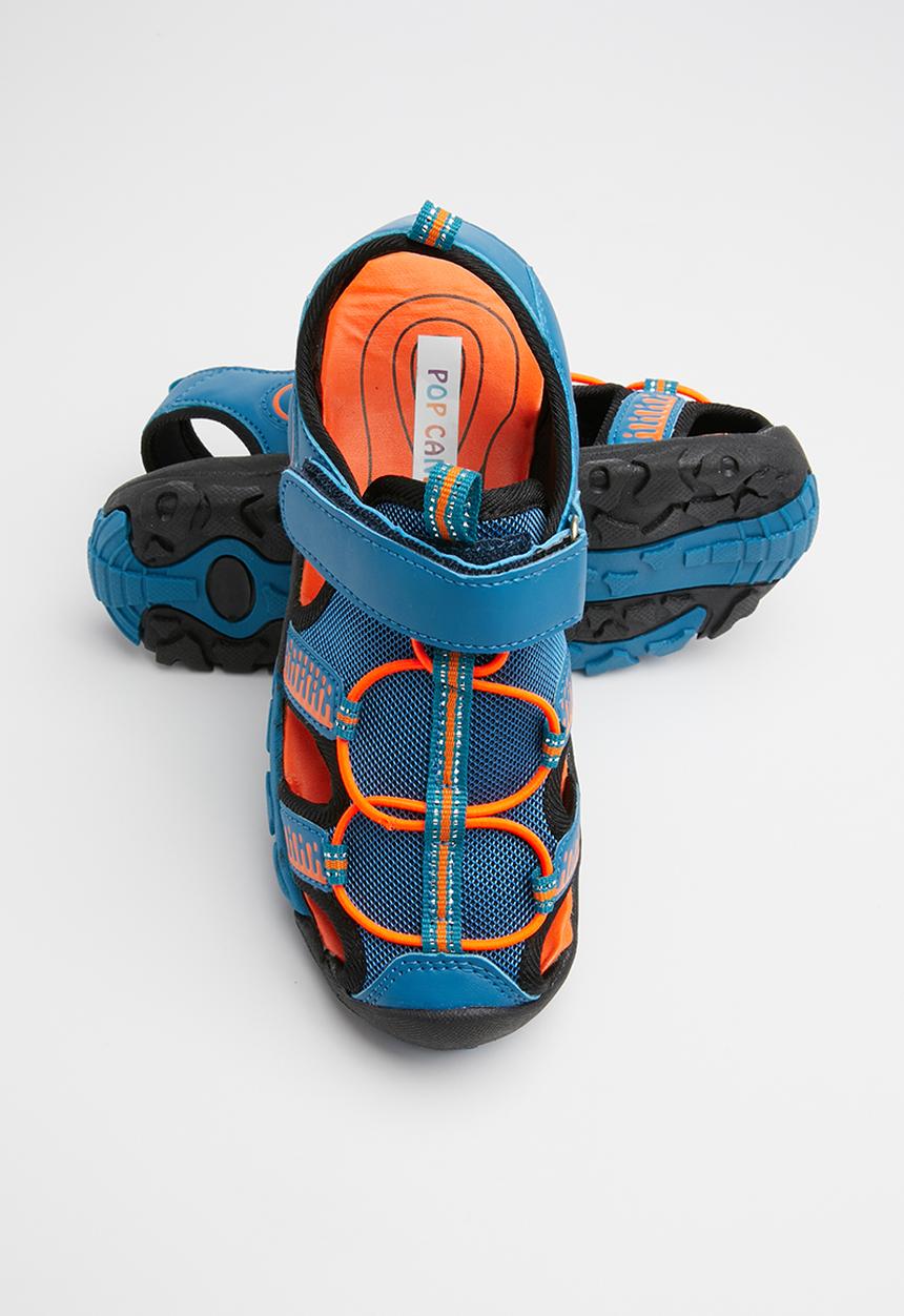 Pop Candy - Cage sandal - blue & orange