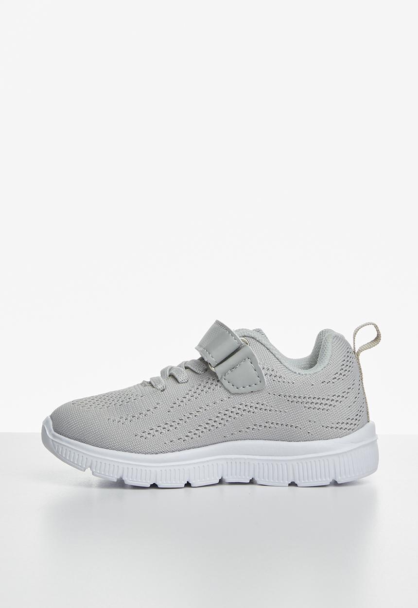 Pop Candy - Boys velcro strap sneakers - grey