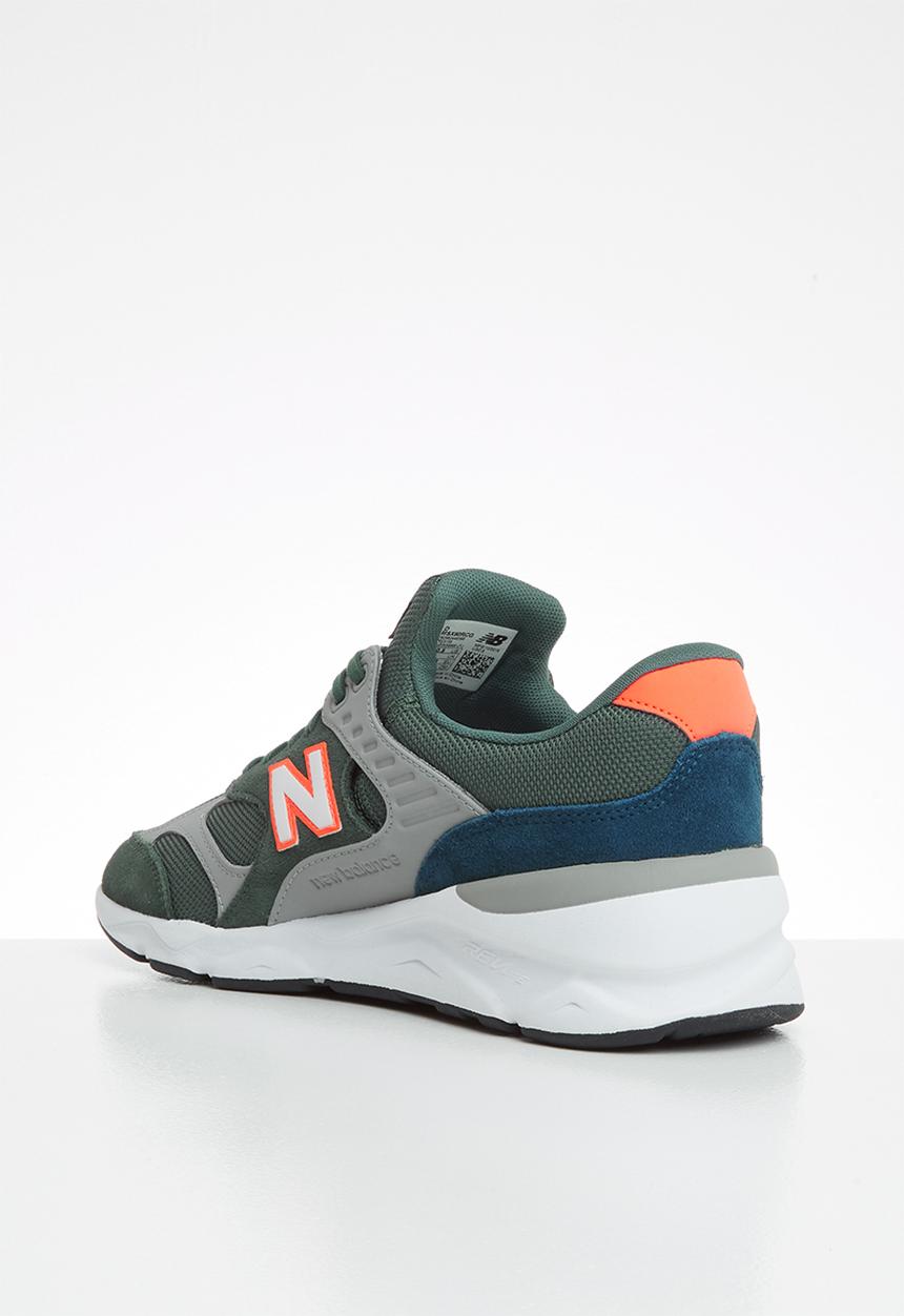 New Balance  - X90 Suede/Mesh - green 