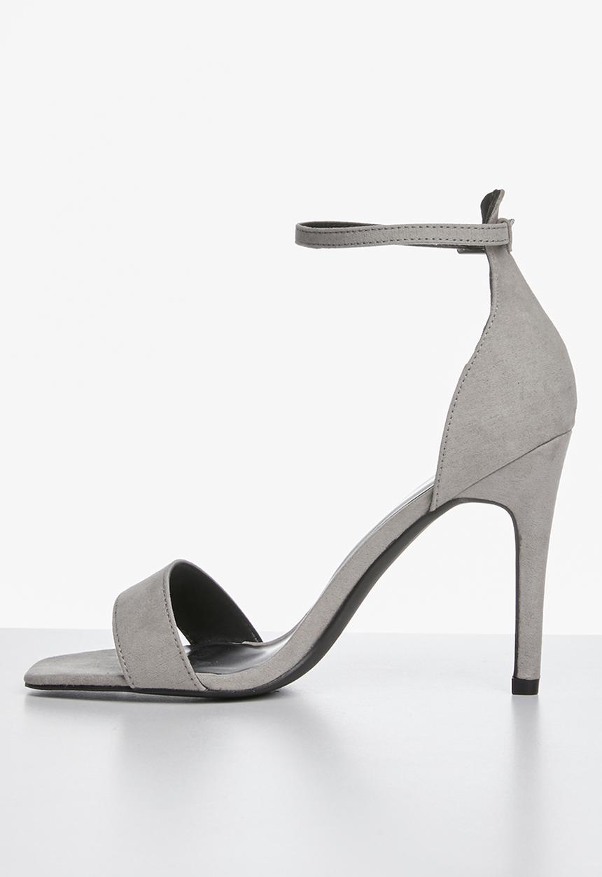 New Look - Square toe heel - grey