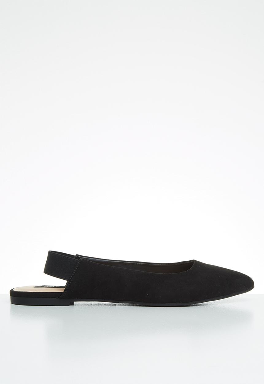 ONLY - Blondie heel ballerina - black