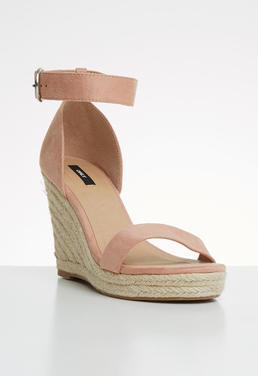 ONLY - Amelia heeled cap sandal - pink