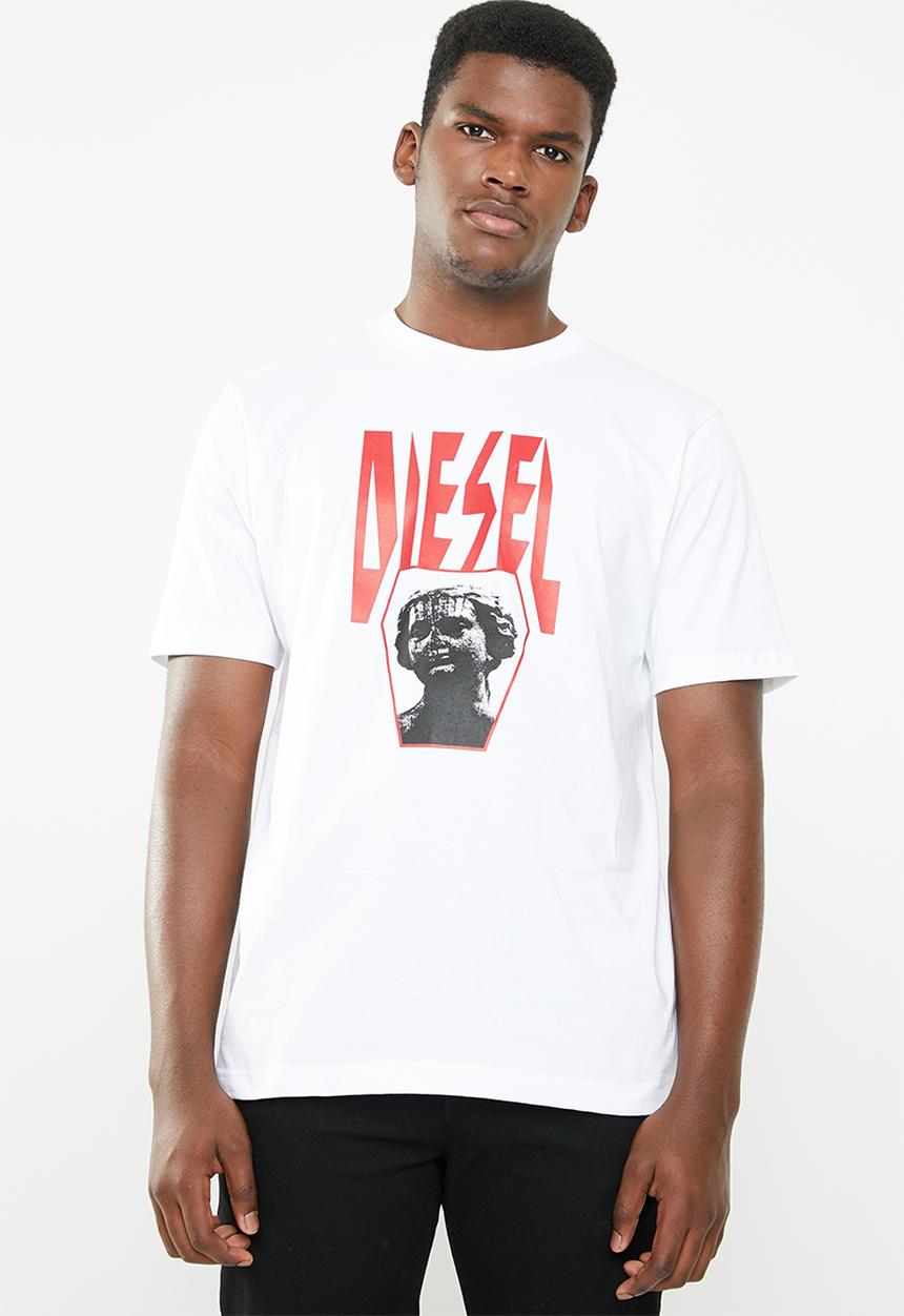 Diesel  - T-Just-YE T-shirt - white