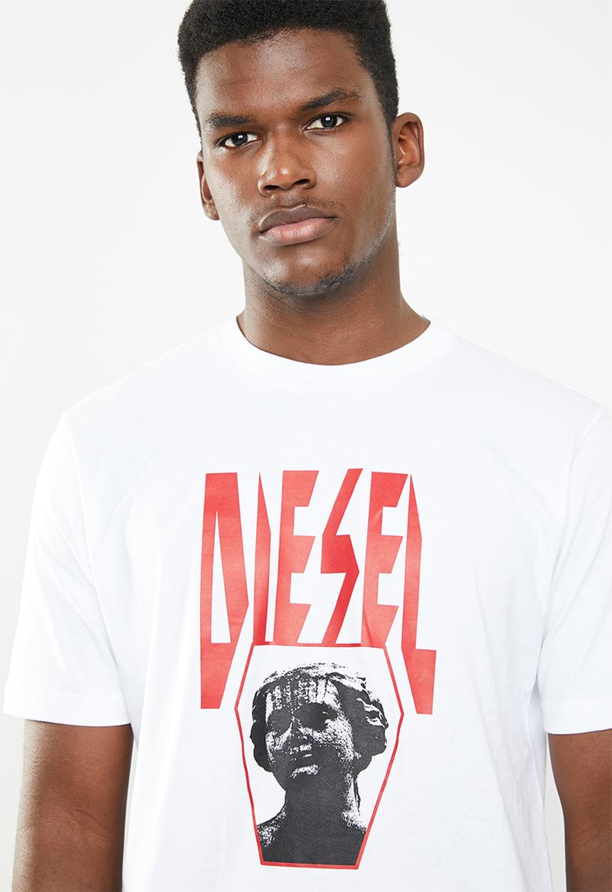 Diesel  - T-Just-YE T-shirt - white