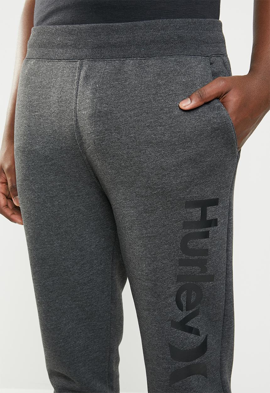 Hurley - Surf check OAO trackpants - grey
