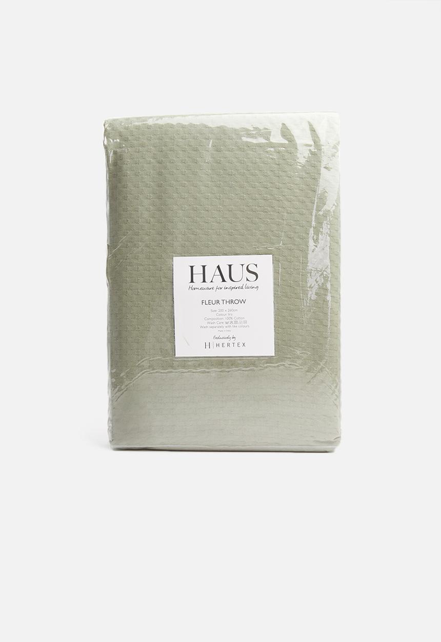 Hertex Haus - Fleur bed quilt - eucalptus