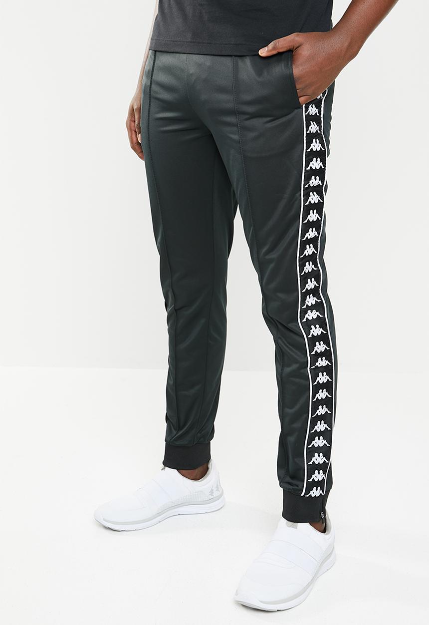 KAPPA - Banda Restoria pants - black & white