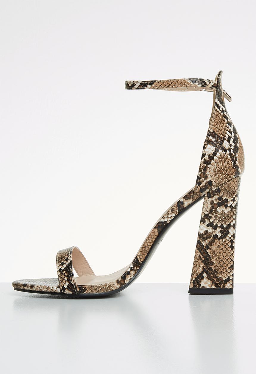Public Desire - Tess heel - brown