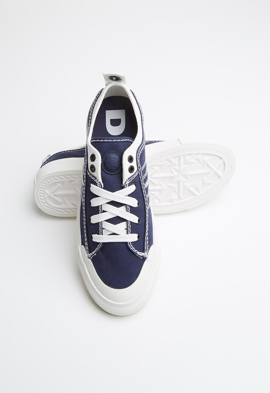 Diesel  - S-astico low lace w - star white & peacoat