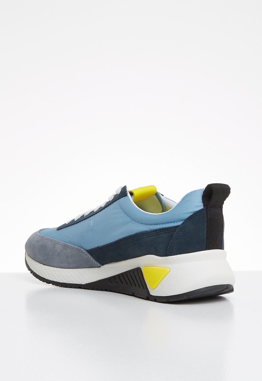 Diesel  - S-kb low lace  - blue & yellow