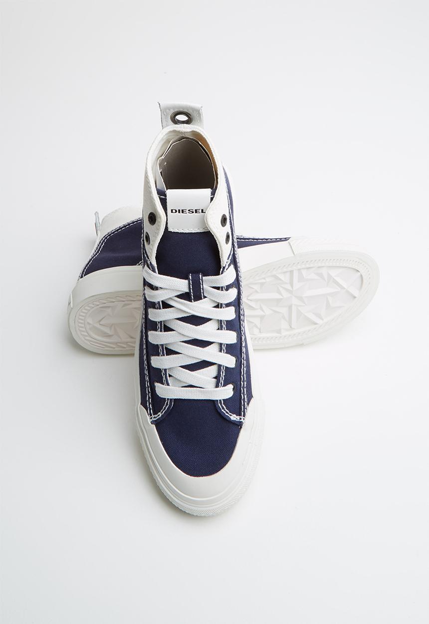 Diesel  - S-astico mid lace w - star white & peacoat
