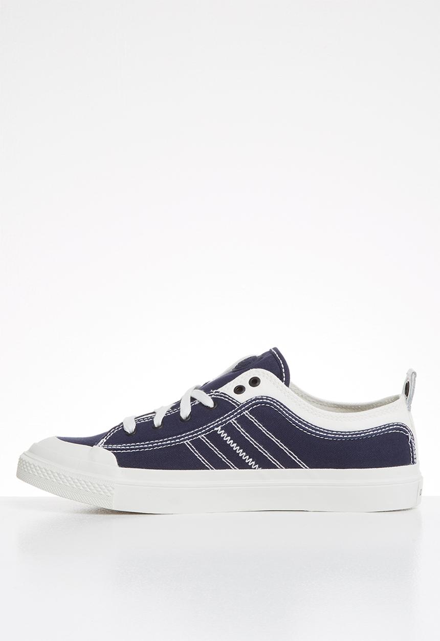 Diesel  - S-astico low lace - white & navy