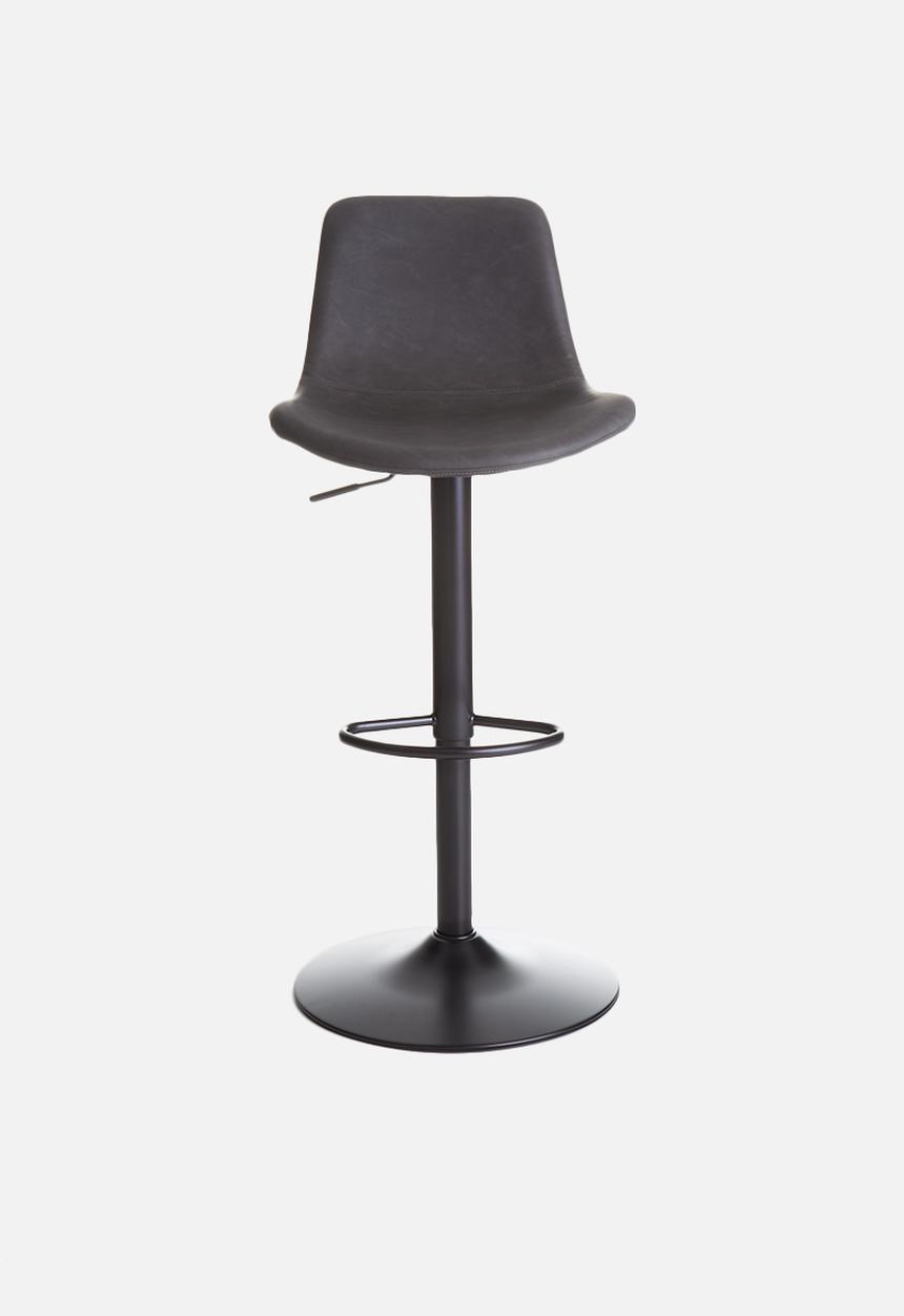 Sixth Floor - Juno gas barstool - charcoal