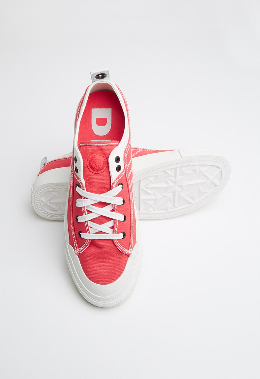 Diesel  - S-asrico low lace  - white & red