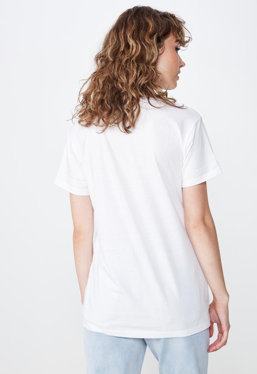 Cotton On - Classic slogan new york tee  - white