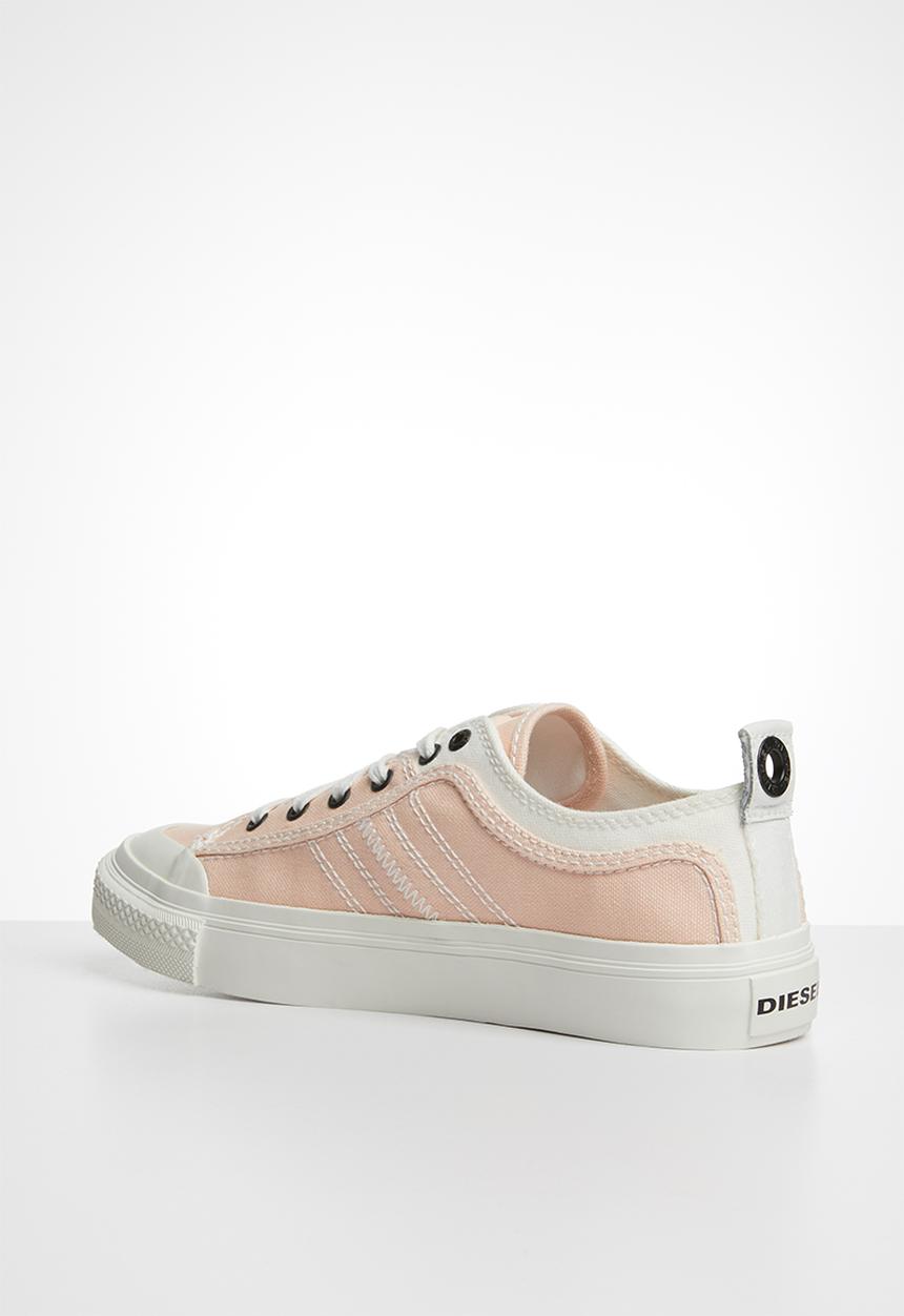 Diesel  - S-astico low lace w - star white/cream tan
