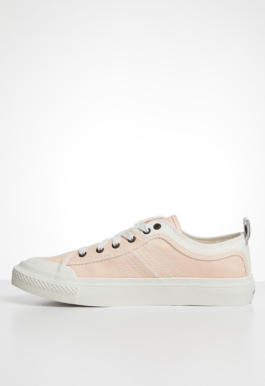Diesel  - S-astico low lace w - star white/cream tan