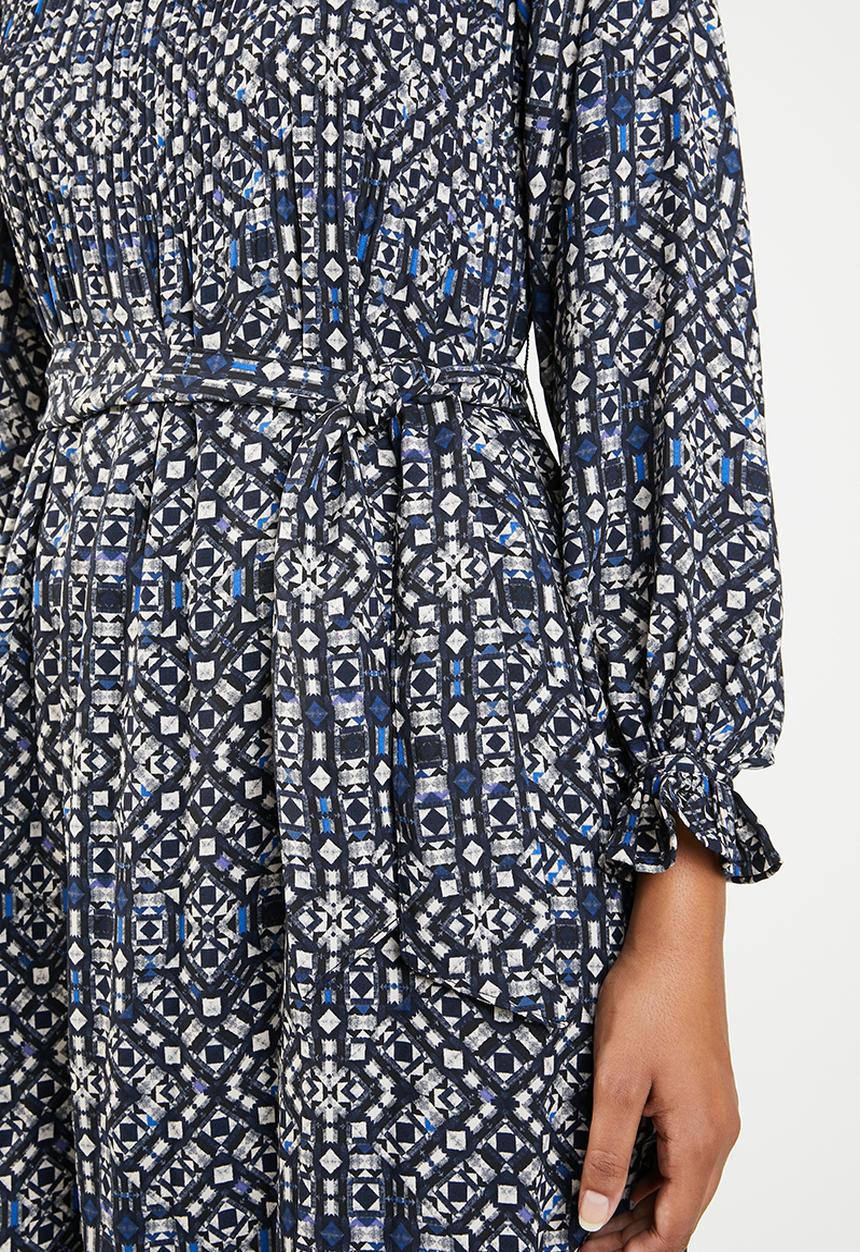 ONLY - Lara long sleeve dress - multi