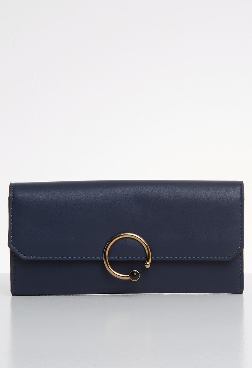 Superbalist - Mimi ring detail purse - navy